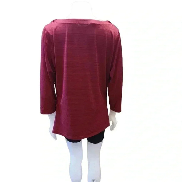 Cutter & Buck Cranberry Cowl Neck Sweater Size XL - Picture 4 of 12